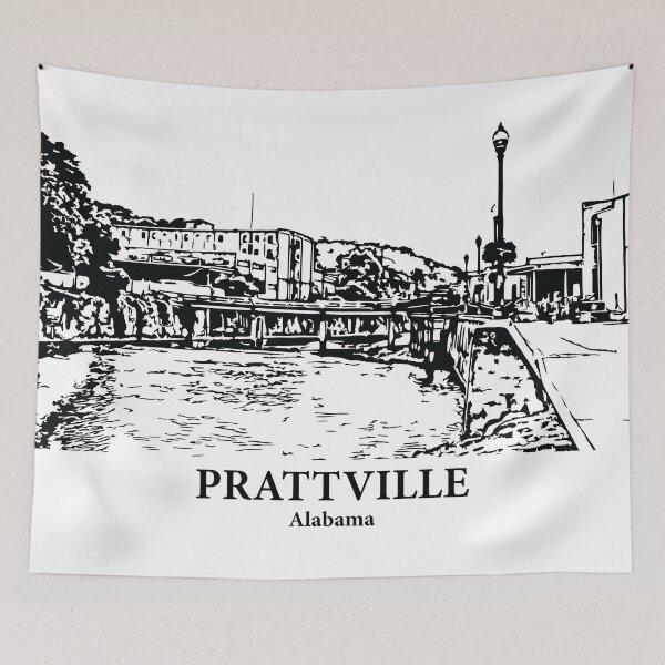 Item preview, Prattville - Alabama designed and sold by Lakeric Cityscapes.