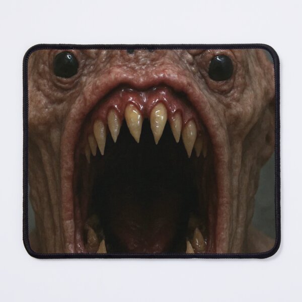 Item preview, Terrifying Cyclops Monster – Horror Sci-Fi Creature Art designed and sold by Khoulaly ⭐⭐⭐⭐⭐.