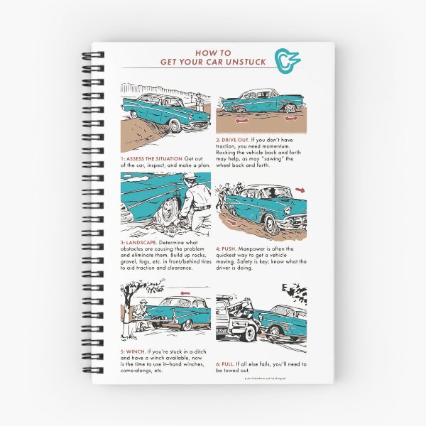 Item preview, unhook maneuver advice designed and sold by CrayonCars WEAR.