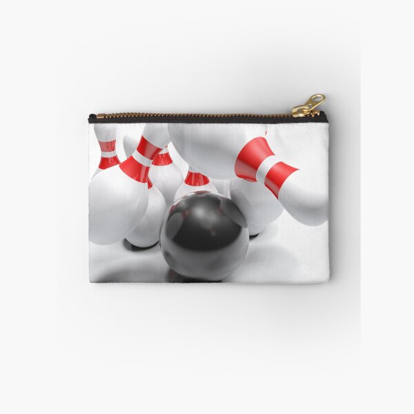 Item preview, Bowling bowl striking the pins - 3D rendering designed and sold by carlotoffolo.