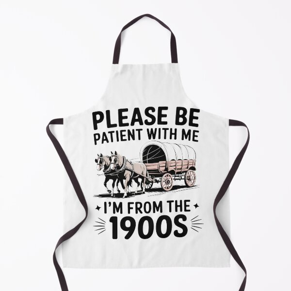 Item preview, Please Be Patient With Me I’m From the 1900s – Funny Vintage Wagon Tee designed and sold by Khoulaly    ⭐⭐⭐⭐⭐.