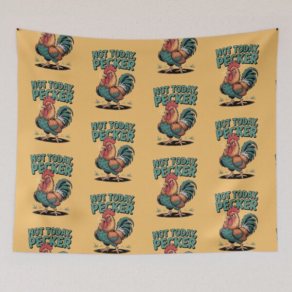 Item preview, Not Today Pecker designed and sold by AniArtPL.