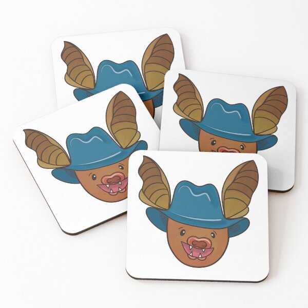 Item preview, Bats in Hats Pallid Bat Color designed and sold by Brieezy-Designs.