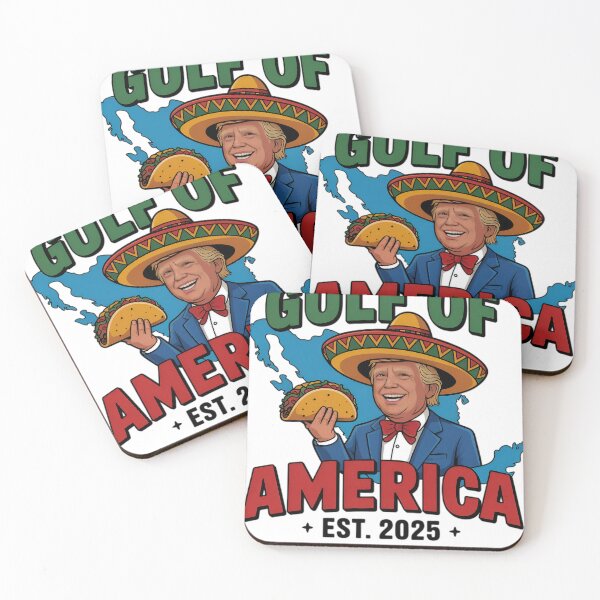 Item preview, Gulf of America 2025 – Funny Political Satire Design with Taco Trump designed and sold by Khoulaly    ⭐⭐⭐⭐⭐.