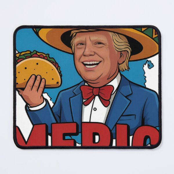 Item preview, Gulf of America 2025 – Funny Political Satire Design with Taco Trump designed and sold by Khoulaly ⭐⭐⭐⭐⭐.