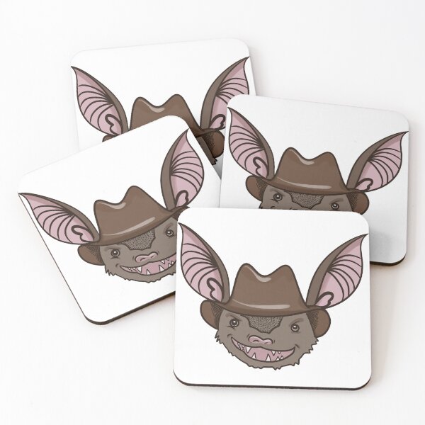 Item preview, Big Brown Bats in Hats designed and sold by Brieezy-Designs.