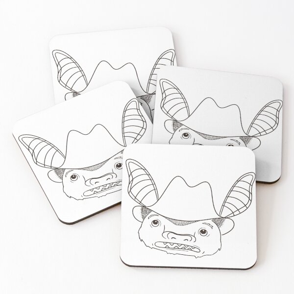 Item preview, Pipistrelle Bats in Hats outline designed and sold by Brieezy-Designs.