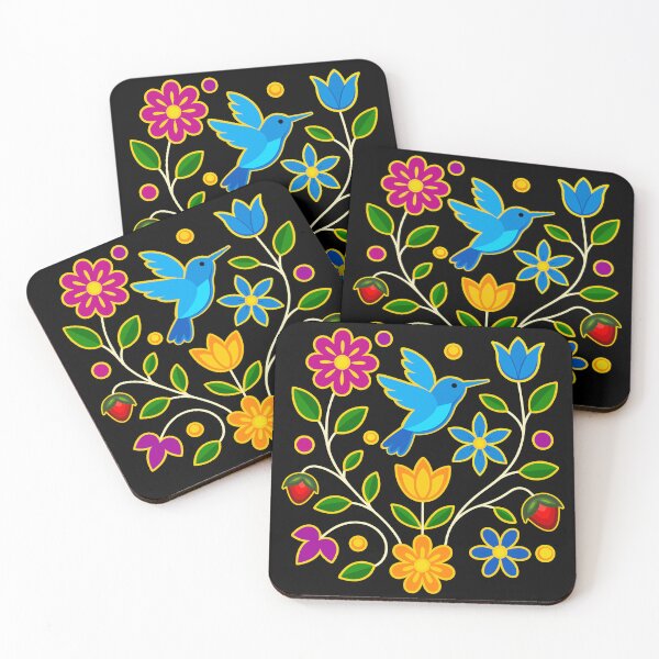 Item preview,  Anishinaabe Floral With Ojibwe Flowers and Strawberries designed and sold by YalenArt.