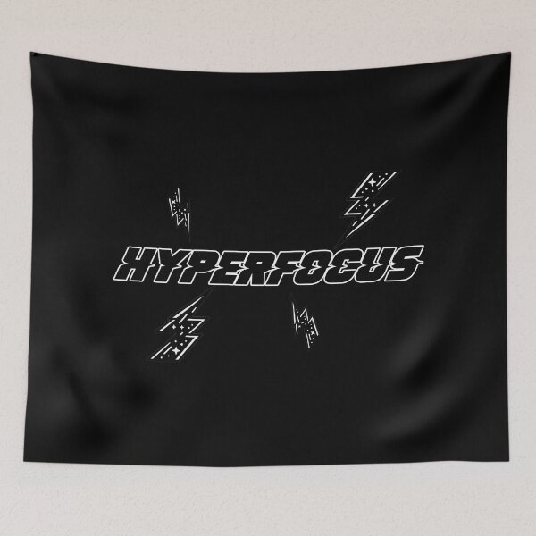 Item preview, Hyperfocus Lightning Bolt | ADHD & Autistic Neurodivergent Art designed and sold by Dopamine Glitch.