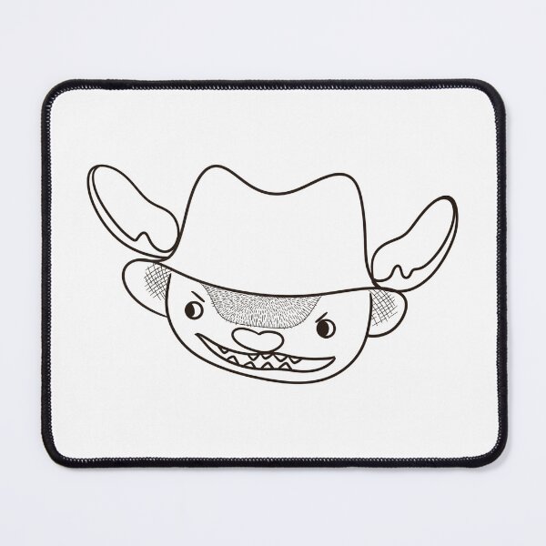 Item preview, Silver Haired Bats in Hats outline designed and sold by Brieezy-Designs.
