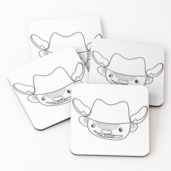 Item preview, Silver Haired Bats in Hats outline designed and sold by Brieezy-Designs.