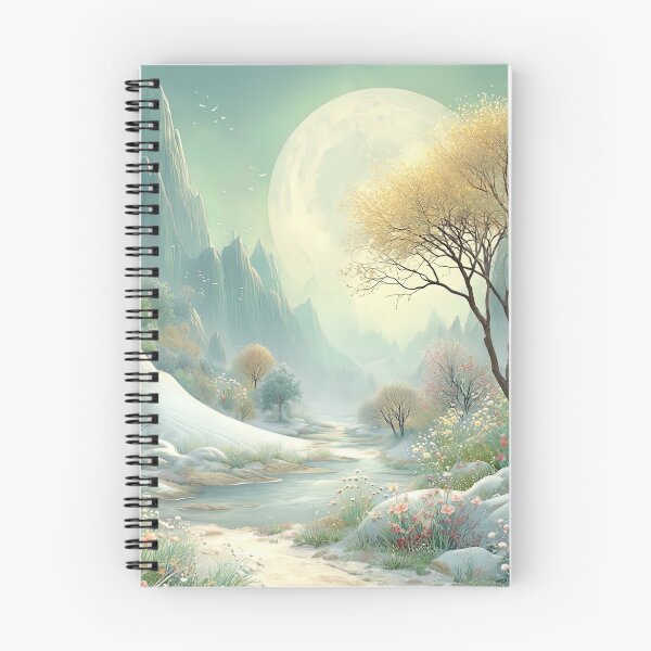 Item preview, Lunar Serenity: A Whispering Landscape designed and sold by bloorose.