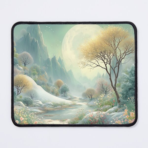 Item preview, Lunar Serenity: A Whispering Landscape designed and sold by bloorose.