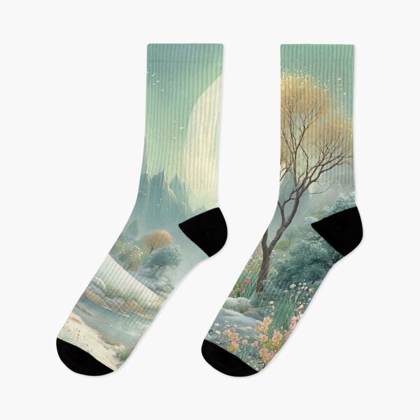 Item preview, Lunar Serenity: A Whispering Landscape designed and sold by bloorose.