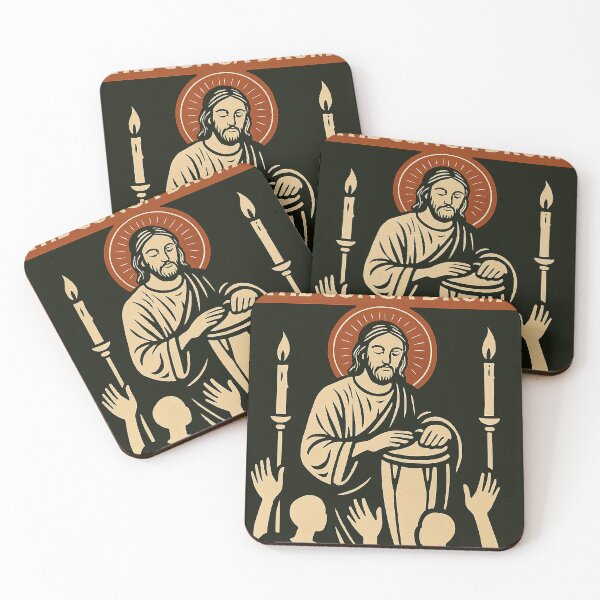 Item preview, Worship The Conga Drum! designed and sold by Quatermass Collectibles.