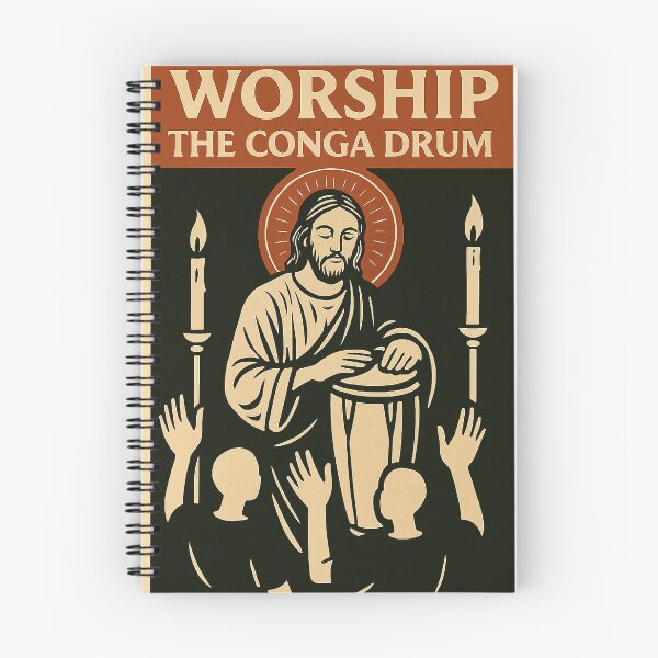 Item preview, Worship The Conga Drum! designed and sold by Quatermass Collectibles.