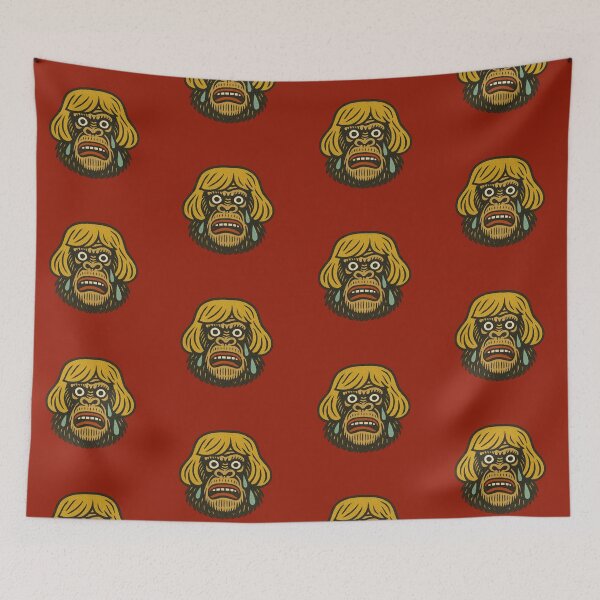 Item preview, Crying Blond Kong Matchbox Art designed and sold by missokame.