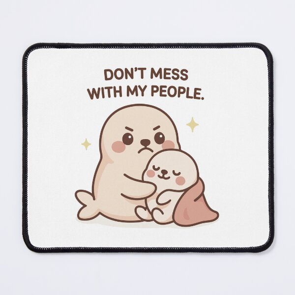 Item preview, ISFJ Kawaii | Loyal Seal Protector MBTI Cute designed and sold by SealSquad.