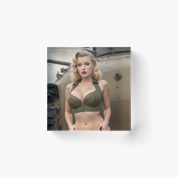 Item preview, Blonde Bombshell Pin Up designed and sold by MissSaylor.