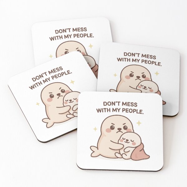 Item preview, ISFJ Kawaii | Loyal Seal Protector MBTI Cute designed and sold by SealSquad.