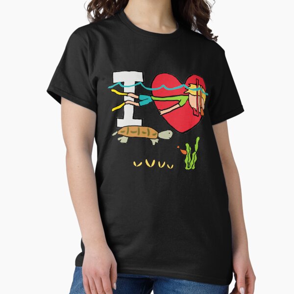 Item preview, I Love Snorkeling designed and sold by Mark-Ewbie.