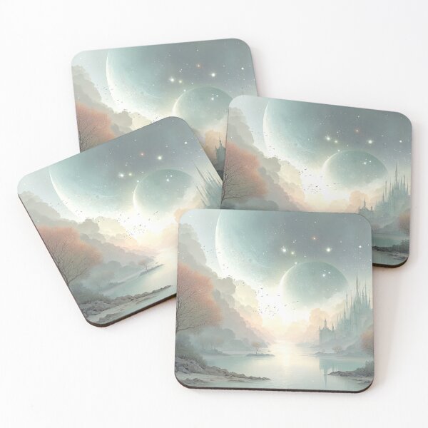 Item preview, Ethereal Shores: A Celestial Reflection designed and sold by bloorose.