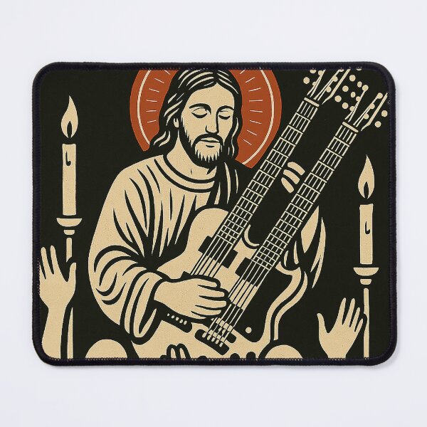 Item preview, Worship The Double Neck Guitar! designed and sold by Quatermass Collectibles.