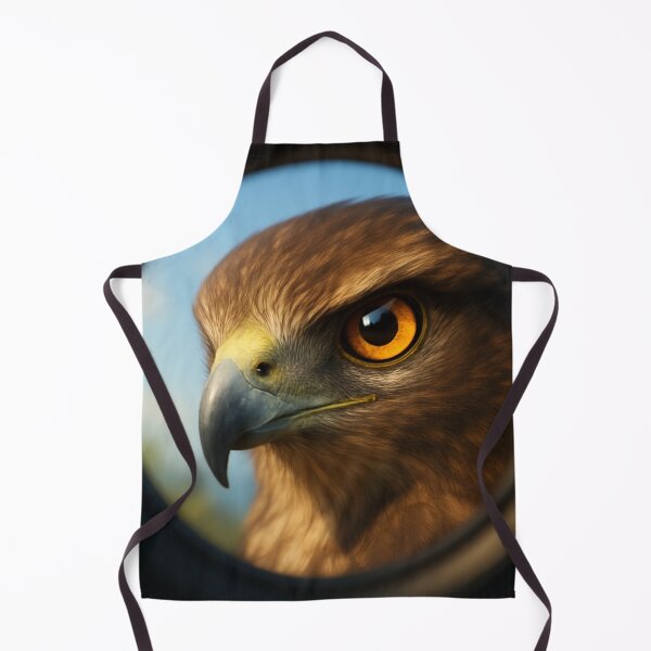 Item preview, Majestic Hawk in Midair Gaze designed and sold by cottoncode.