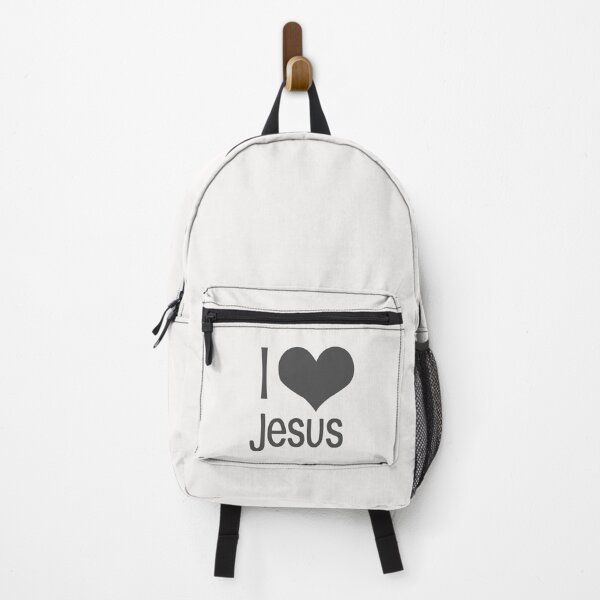 Item preview, I love Jesus white designed and sold by ZiphGames.