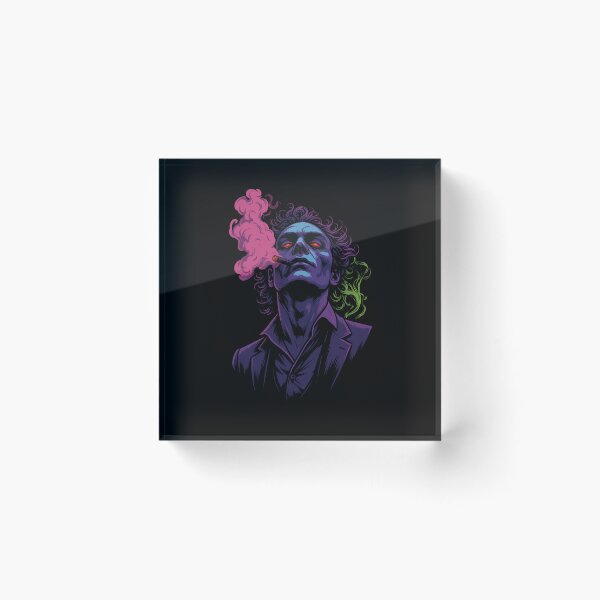 Item preview, Inspired Dark Joker Illustration | Dark Villian | Smoke designed and sold by SoundStyleShop.