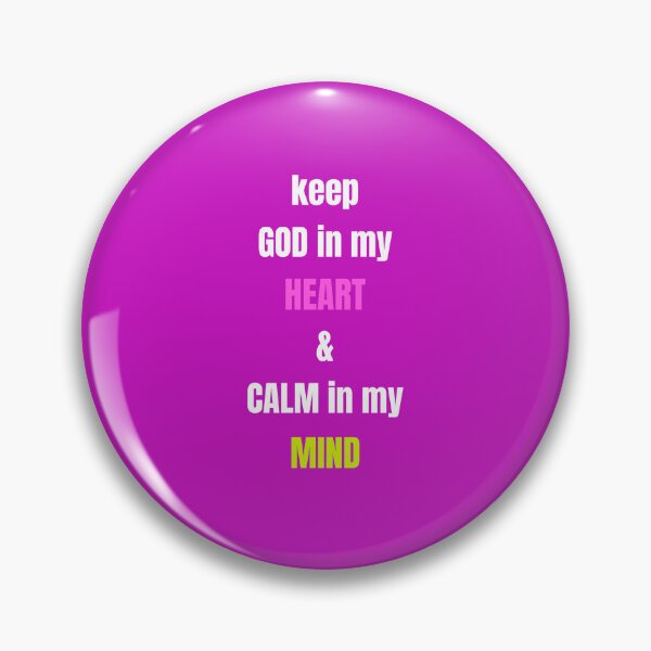 Item preview, Violet keep God — Confident Self-Love Minimalist Design  designed and sold by Yana Mustafina | Boho Soulful Designs.