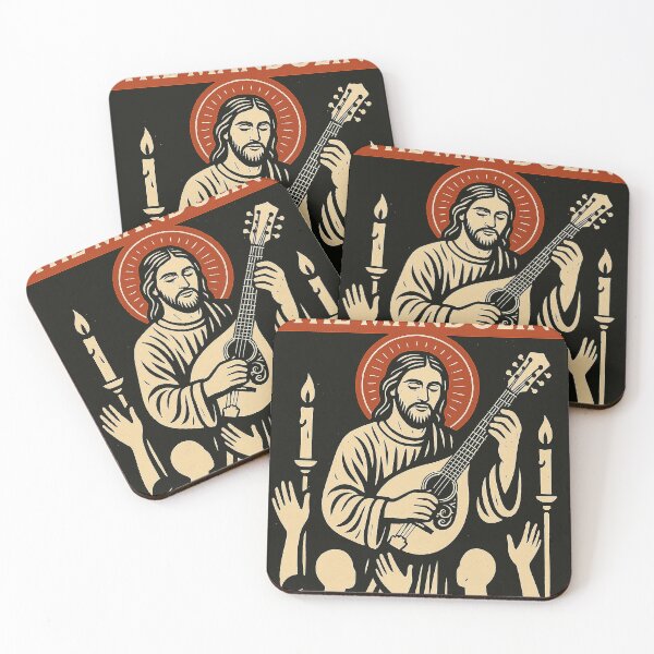 Item preview, Worship The Mandolin! designed and sold by Quatermass Collectibles.