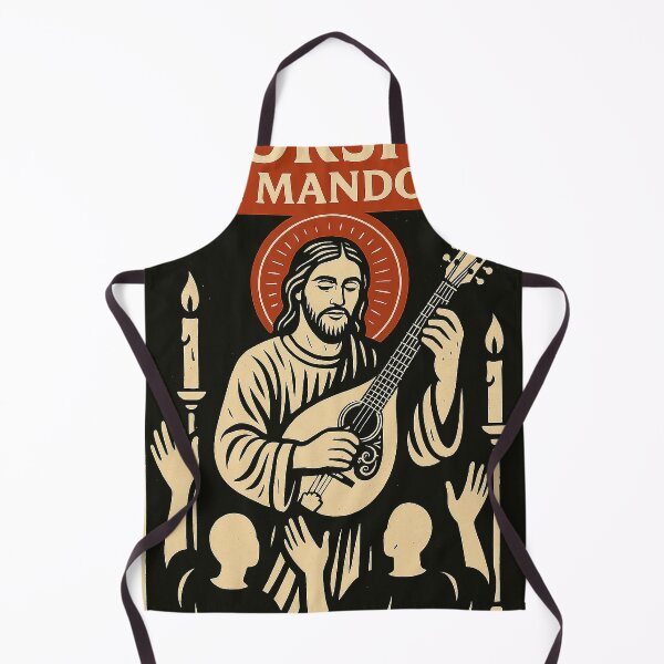 Item preview, Worship The Mandolin! designed and sold by Quatermass Collectibles.