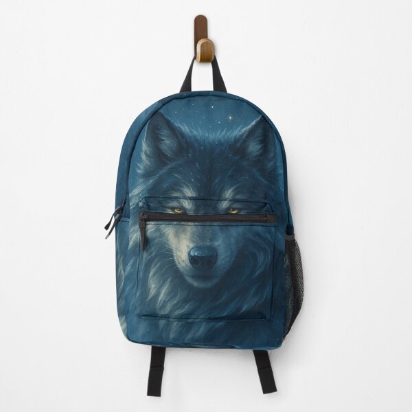 Item preview, Lone Wolf Beneath the Starry Snow designed and sold by cottoncode.