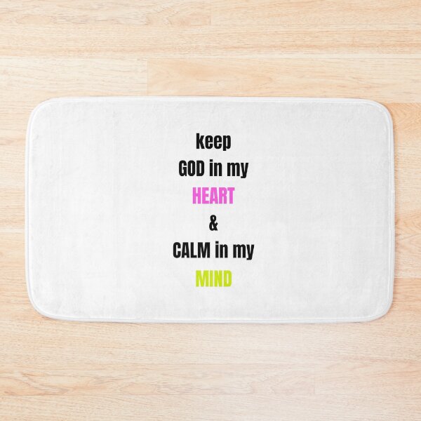 Item preview, keep God — Confident Self-Love Minimalist Design designed and sold by Yana Mustafina | Boho Soulful Designs.