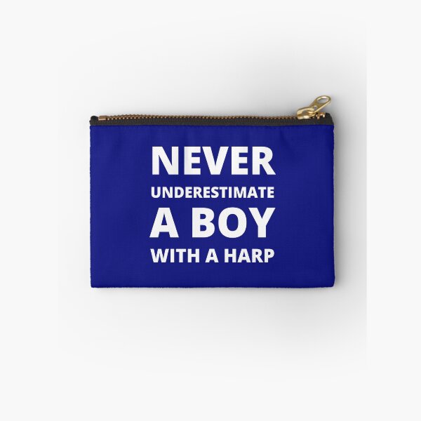 Item preview, Never underestimate a boy with a harp designed and sold by fev-rocks.