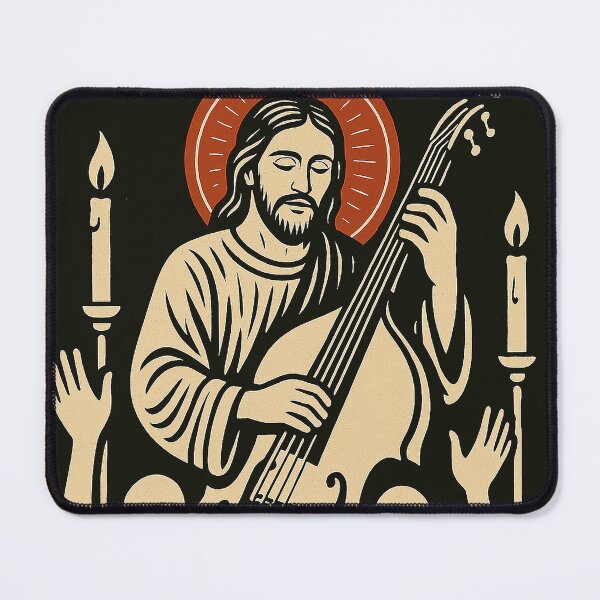Item preview, Worship The Upright Bass designed and sold by Quatermass Collectibles.