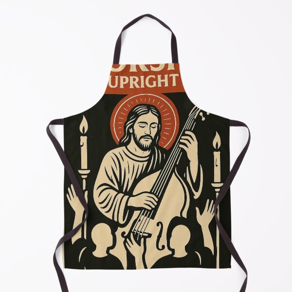 Item preview, Worship The Upright Bass designed and sold by Quatermass Collectibles.