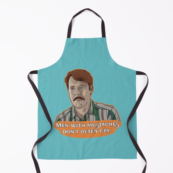 Item preview, Men with mustaches don't often cry. - BJ Barnes designed and sold by blacksnowcomics.
