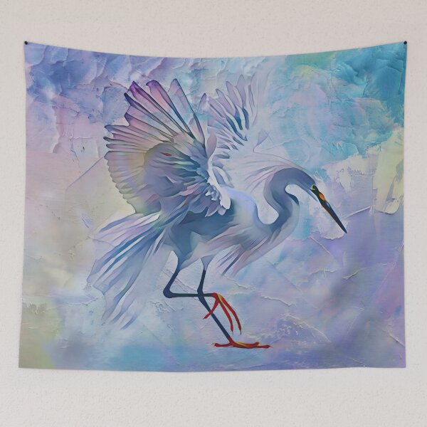 Item preview, Pastel crane designed and sold by clarazen.