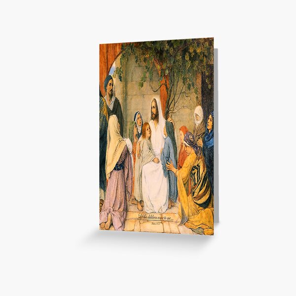 Item preview, Let The Children Come To Me... Matthew 19:14 designed and sold by LitanyLane.