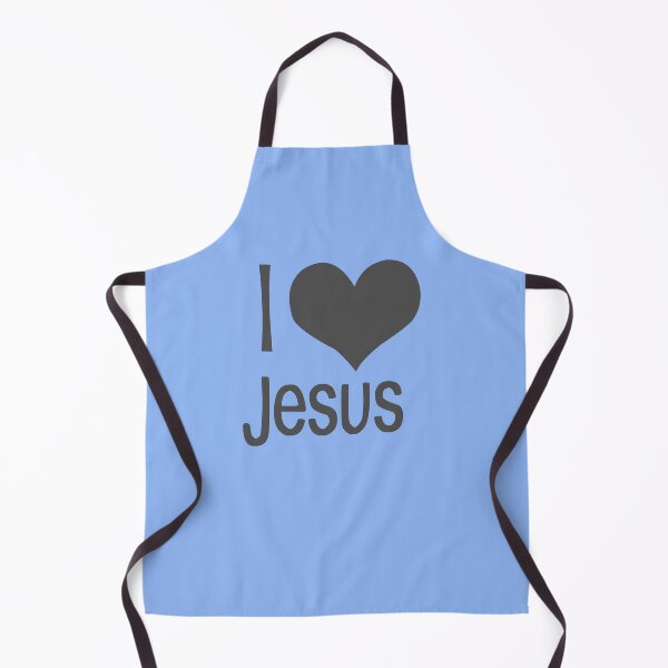 Item preview, I love Jesus blue designed and sold by ZiphGames.