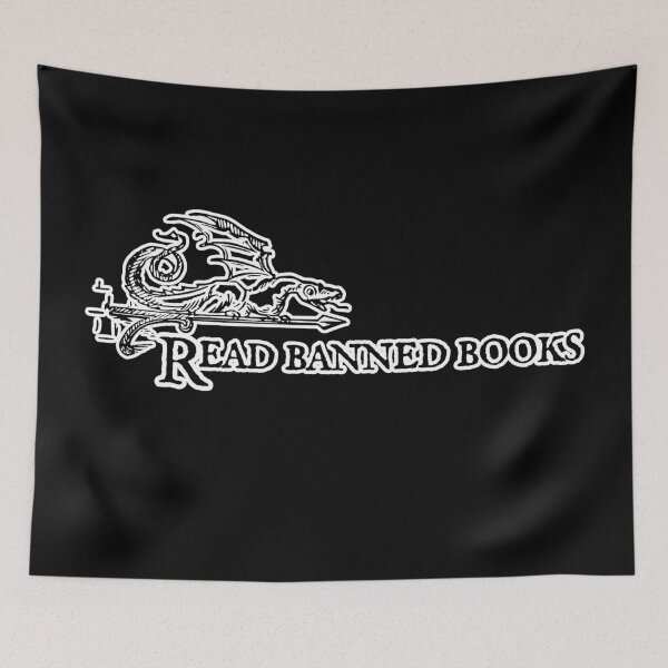 Item preview, Read Banned Books || Book Wyrm designed and sold by StrangeBootique.