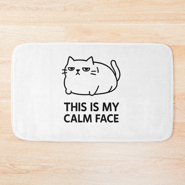 Item preview, This Is My Calm Face Work Life Humor designed and sold by MonetObsidian.
