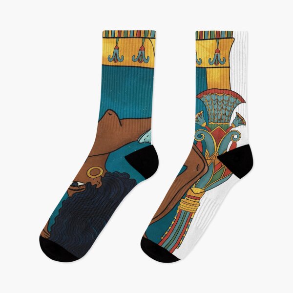 Item preview, Ancient Egyptian Dancer from Deir el-Medina - Archaeological Art Illustration designed and sold by Ancient-Tales.