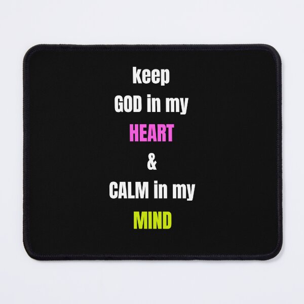 Item preview, Keep God — Confident Self-Love Minimalist Design Black designed and sold by Yana Mustafina | Boho Soulful Designs.