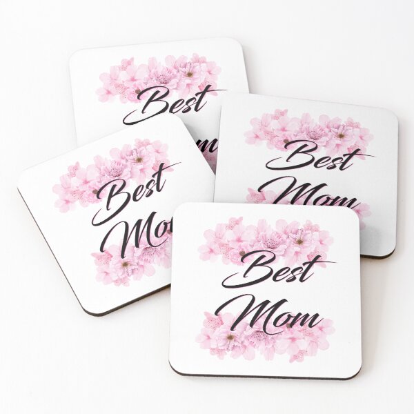 Item preview, Best Mom, in black on cherry blossoms designed and sold by artSchip.