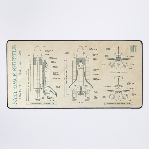 Item preview, NASA Space Shuttle (Parchment) designed and sold by BGALAXY.