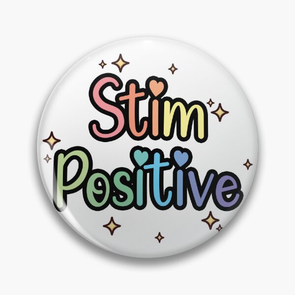 Item preview, Stim Positive Neurodivergent Pride designed and sold by Dopamine Glitch.