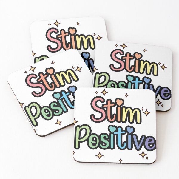 Item preview, Stim Positive Neurodivergent Pride designed and sold by Dopamine Glitch.